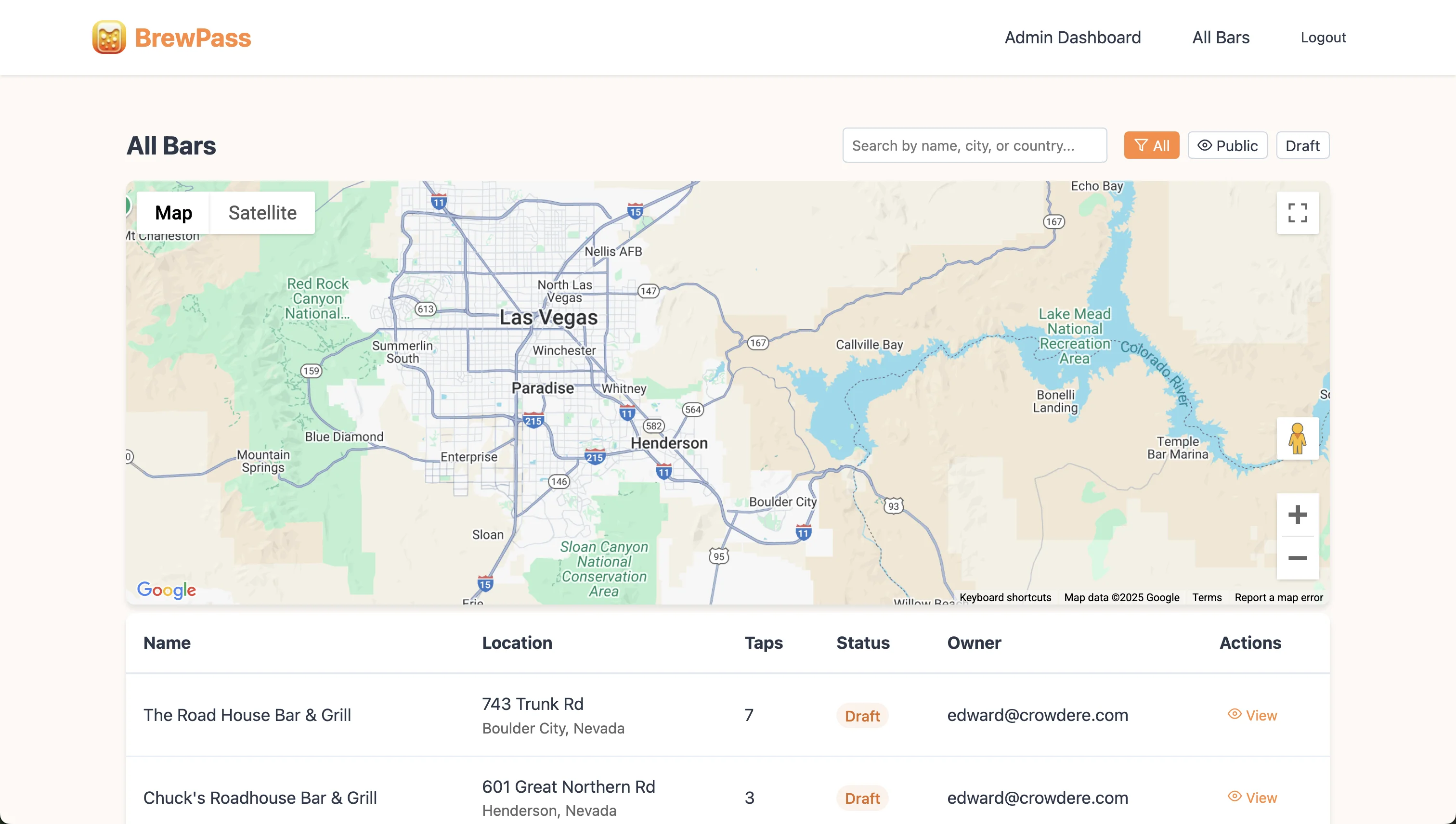 BrewPass promotion and campaign tools for venues